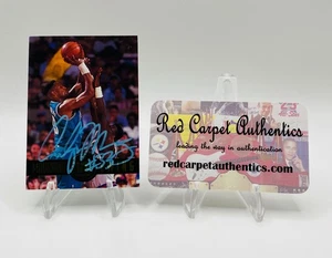Alonzo Mourning Signed Card With COA (45477) - Picture 1 of 4