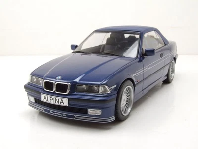 BMW Alpina B3 3.2 Cabrio E36 1996 Blu Metallizzato Modellino 1:18 MCG - Immagine 1 di 4