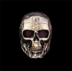 The Terminator Robot Full Face Mask 1PC Resin Mask Halloween Cosplay Props New - Picture 1 of 7