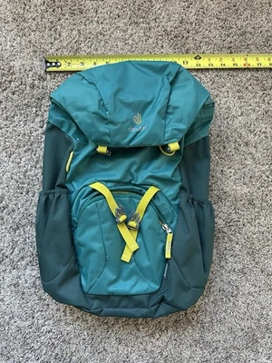 Deuter Junior Kids Hiking Backpack, Teal/Green, Gently Used - Image 1 of 4