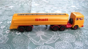 Wiking H0 802 Mercedes Benz Tanksattelzug SHELL PW58 - Picture 1 of 2