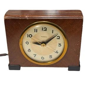 Reloj eléctrico Hammond Spin to Start vintage años 30 modelo 318 no funciona - Imagen 1 de 6