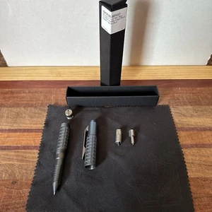 Shirogorov Knives Titanium Pen Tool Blue Monkey Edge Frag Mint in Box - Picture 1 of 7