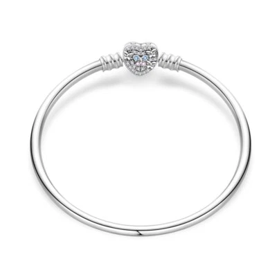 Brazalete brazalete corazón mariposa plata esterlina 925 KUNSIR para mujer regalo Foto 1 de 4