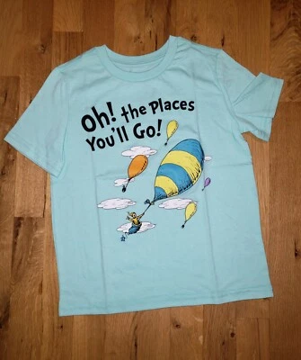 Dr Seuss Oh! The Places You'll Go! Toddler T-Shirt 3T-5T NEW - Image 1 of 2