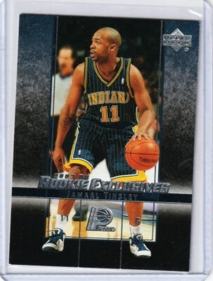 2003-04 UPPER DECK ROOKIE EXCLUSIVES BASKETBALL JAMAAL TINSLEY #36 - PACERS - Image 1 of 2