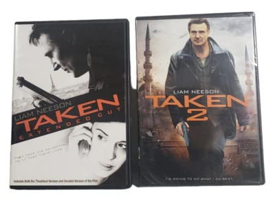 Taken extended Cut & Taken 2 DVD Liam Neeson 20th Century Fox - Image 1 of 4