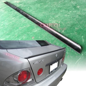 Matte Black Trunk Lip Spoiler For Lexus 98~04 IS200 IS300 Sedan 4-Door Altezza ◎ - Foto 1 di 3
