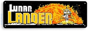 SIGNO DE HOJALATA Lunar Lander Arcade, Años 80, Retro, Consola, Carpa, Decoración de Juego, A481 - Imagen 1 de 3