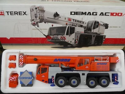 CONRAD 2104 TEREX DEMAG AC 100/4 " BRUNS " MINT BOX ! - Immagine 1 di 4