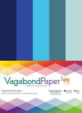 Premium Quality 8.5" x 11" BLUE CARDSTOCK PAPER - 20 Sheets