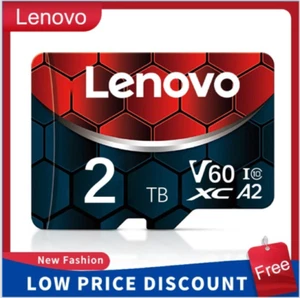Tarjeta de memoria de alta velocidad de 2 TB V60 Micro TF tarjeta SD para Nintendo Switch (L) - Imagen 1 de 1