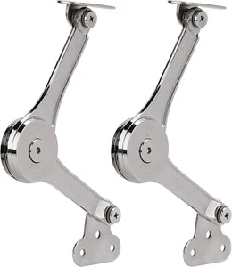 Heavy Duty Lid Support Hinges Soft Close Folding Lid Stay Hinge Keep Lid Hing... - Picture 1 of 6