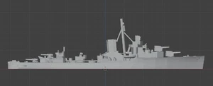 Destructores clase Gridley 1:700 USN - Imagen 1 de 2