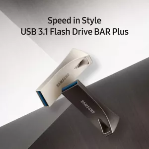 Samsung USB 3.1 32GB 64GB 128GB USB Flash Drive Memory Storage Stick UDisk a Lot - Picture 1 of 20