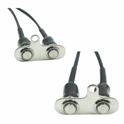12V LED Motorcycle Switch Handlebar Adjustable Mount Waterproof Switches ON-OFF - Image 1 of 4