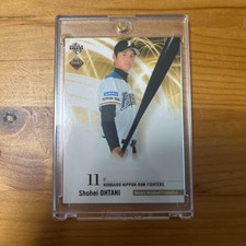 Shohei Ohtani 2013 BBM Rookie Card RC Rookie Edition Batting Rare Used Japan