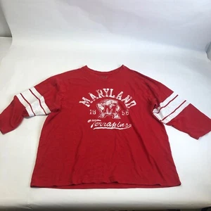 Champion Maryland Terrapins T-Shirt 3/4 Arm Graphic Tee XL - Bild 1 von 8