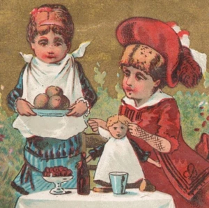 Tracy & Avery Sarica Couchtisch Esstisch Kellnerin Mama & Puppe - Bild 1 von 4