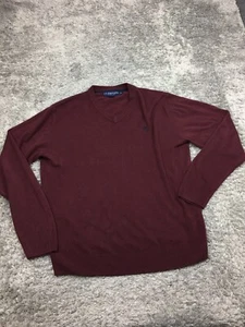 U.S. Polo Assn. Sweater Mens Size XL Dark Red - Picture 1 of 11