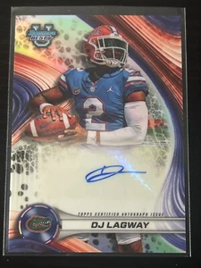 2024 Bowman University Best DJ Lagway Florida Rookie Refractor Auto - Picture 1 of 2