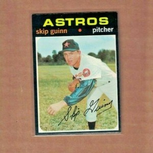 1971 Topps Baseball Skip Guinn Houston Astros #741 High Number