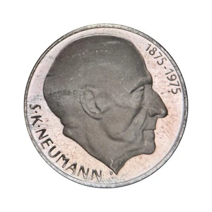 CZECHOSLOVAKIA. 1975, 50 Korun, Silver - S. K. Neumann, Proof ๐ Toned - Picture 1 of 10