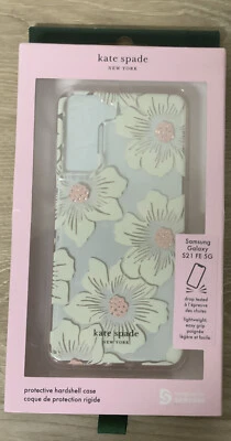 🪭 Funda rígida protectora Kate Spade Samsung Galaxy S21 FE 5G - Floral🆕 Foto 1 de 2