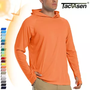 UPF50+ Camicie UV da uomo protezione solare outdoor pesca maniche lunghe casual T - Foto 1 di 159