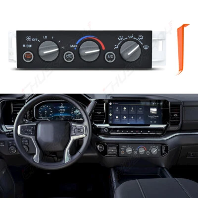 Panel de control de clima de calefacción de aire acondicionado 599-006 para GMC K2500 Suburban 1996-1999 Foto 1 de 4