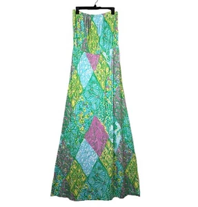 Lilly Pulitzer Marlisa Trägerloses Maxikleid Damen Jersey Strick Größe L NEU - Bild 1 von 10