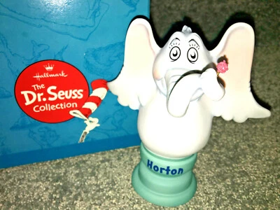 Hallmark Dr.Seuss 2001 Horton Elefant Porzellan Figur Nummerierter 1ST Ed Neu - Bild 1 von 4