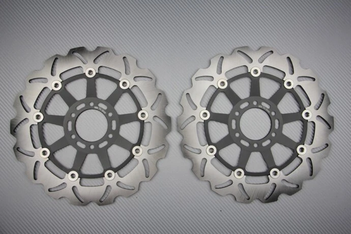 Pair of Wave Floating Front Brake Discs 298mm MOTO MORINI Scrambler 1200 2008-13 - Image 1 of 1