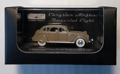Atlas Masterpiece #87125 1936 Chrysler Airflow Imperial Eight Stone Beige 1/87 - Image 1 of 4