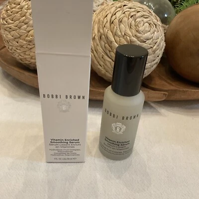 Bobbi 棕色富含维生素平滑精华含烟酰胺全新 1 盎司  — 第 1/4 张图片