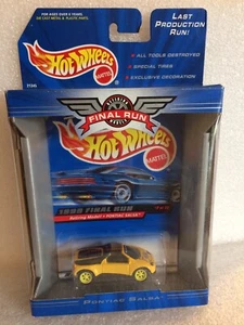 Hot Wheels 1999 Final Run Pontiac Salsa #7 Of 12 - Picture 1 of 6