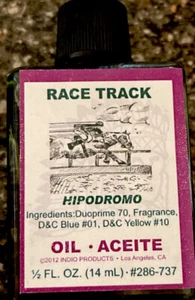 Aceite espiritual pista de carreras 1/2 fl oz suerte rápida juego dinero Wicca hipódromo - Imagen 1 de 4