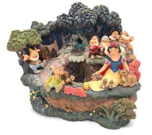 Disney Store Snow White & the Seven Dwarfs Water Fountain (DECORATION ONLY) - Picture 1 of 10