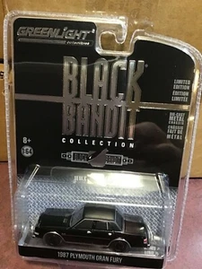 Greenlight Black Bandit 24.  1987 Plymouth Gran Fury  - Bild 1 von 1
