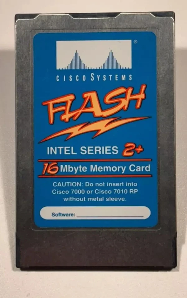 iMC016FLSP-15/25-S 16MB Intel Series 2+ FLASH PCMCIA CARD for Read/Write - Image 1 of 1