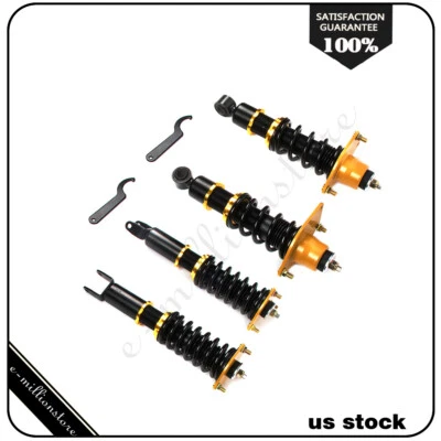 Coilover Shocks Struts Absorbers Kits Fits 2004-2011 Mazda RX-8 RX8 Adj Height Foto 1 de 4
