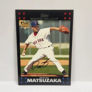 2007 Topps Baseball #BOS1 Daisuke Matsuzaka RC Rookie Card Boston Red Sox - Picture 1 of 2