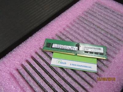 46W0825 46W0827 IBM Lenovo 8GB TruDDR4 Memory 2Rx8 PC4-19200 2400MHz ECC RDIMM - Image 1 of 2