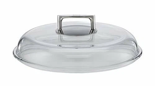 RÖSLE 91502 Coperchio Vetro borosilicato Silence, Vetro, Argento/Trasparente, 32 - Immagine 1 di 1