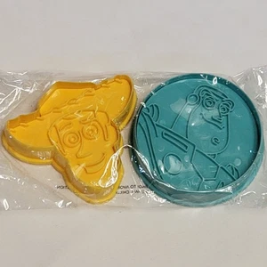 Disney Toy Story Woody Buzz Lightyear Cookie Cutter 2 Pc Plastic Cakes & Sweets - Picture 1 of 6