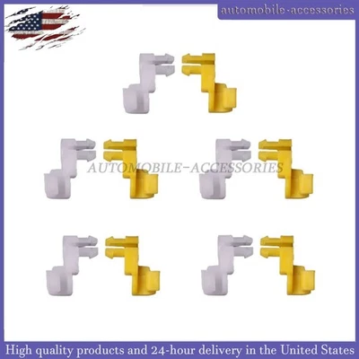 White & Yellow Door Rod Clips 5 Pair for Toyota Celica MR2 Spyder 2000-2005 Foto 1 de 4