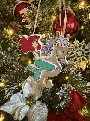 Adorno de Navidad vintage Disney Ariel La Sirenita Foto 1 de 4