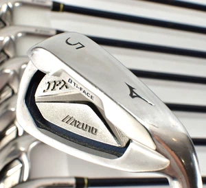 Mizuno JPX E500 8p 5-6-7-8-9-Pw-Fw-Sw RH Golf Iron Set R Regular Ti Face Club - Picture 1 of 22