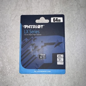 Patriot LX 16GB 32GB 64GB 128GB C10 USH-l HD Micro SDHC/SDXC Flash Memory Card - Picture 1 of 2