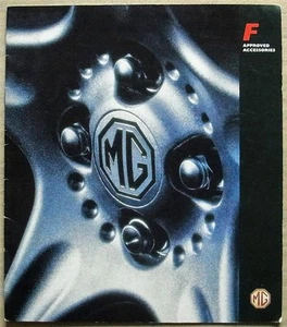 MG MGF Car Approved Accessories Sales Brochure Price List 1995-96 #AKM 600 - Picture 1 of 4
